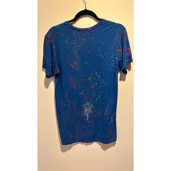 Vintage 2000s MARC BY MARC JACOBS Oversized Stretchy T-Shirt with Paint Platter - Picture 1 of 3